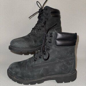 Timberland Black Leather 6” 400g PrimaLoft Waterproof Premium Boots Size 6